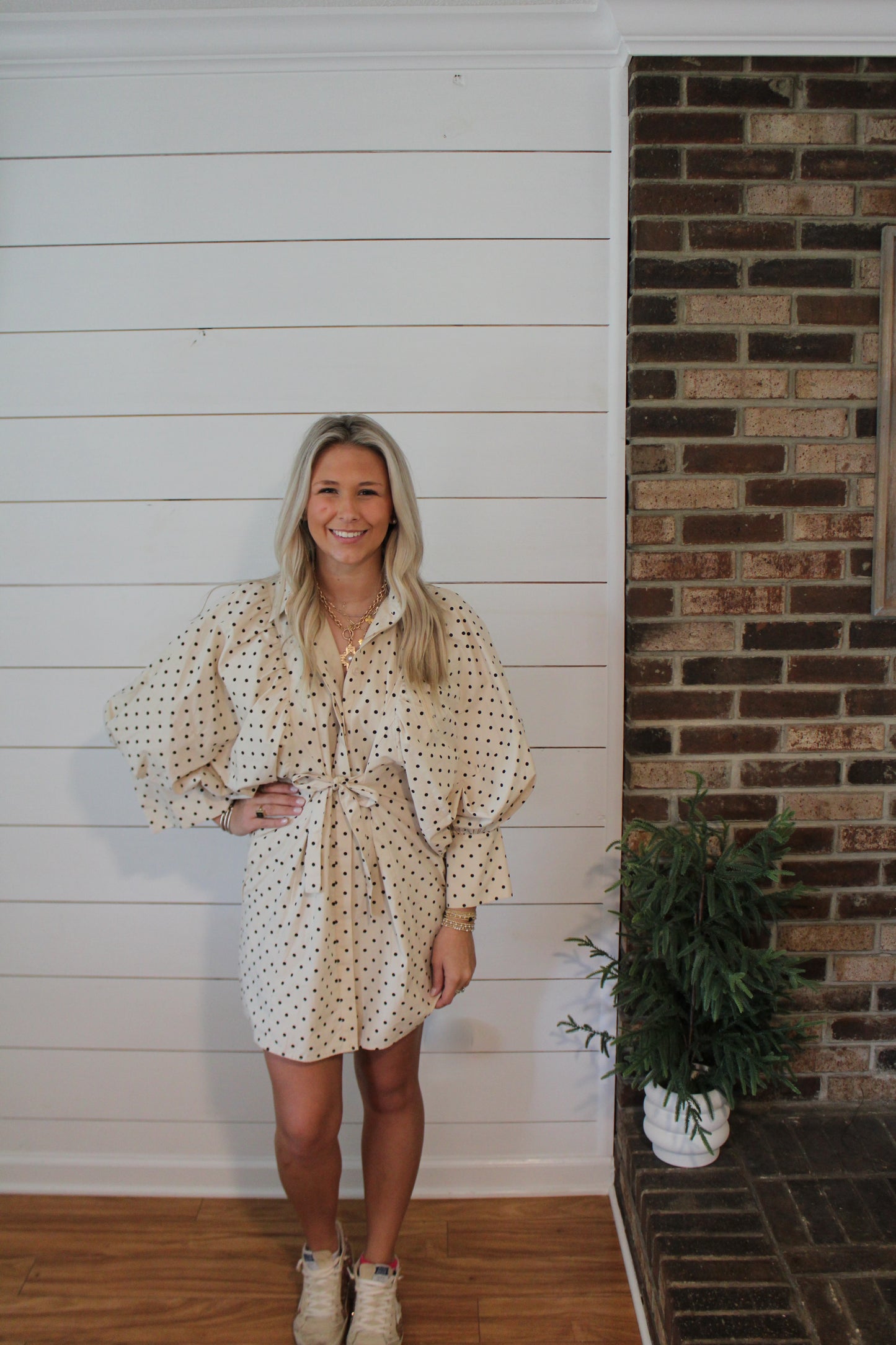The Dotted Darling Mini Dress