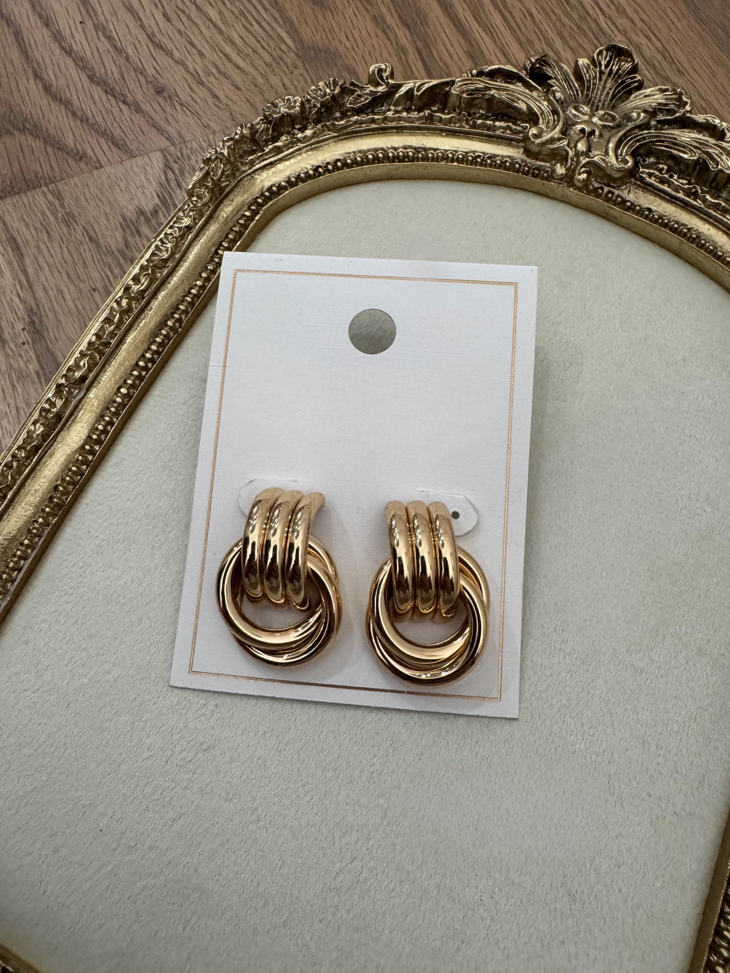 The Golden Loop Earrings