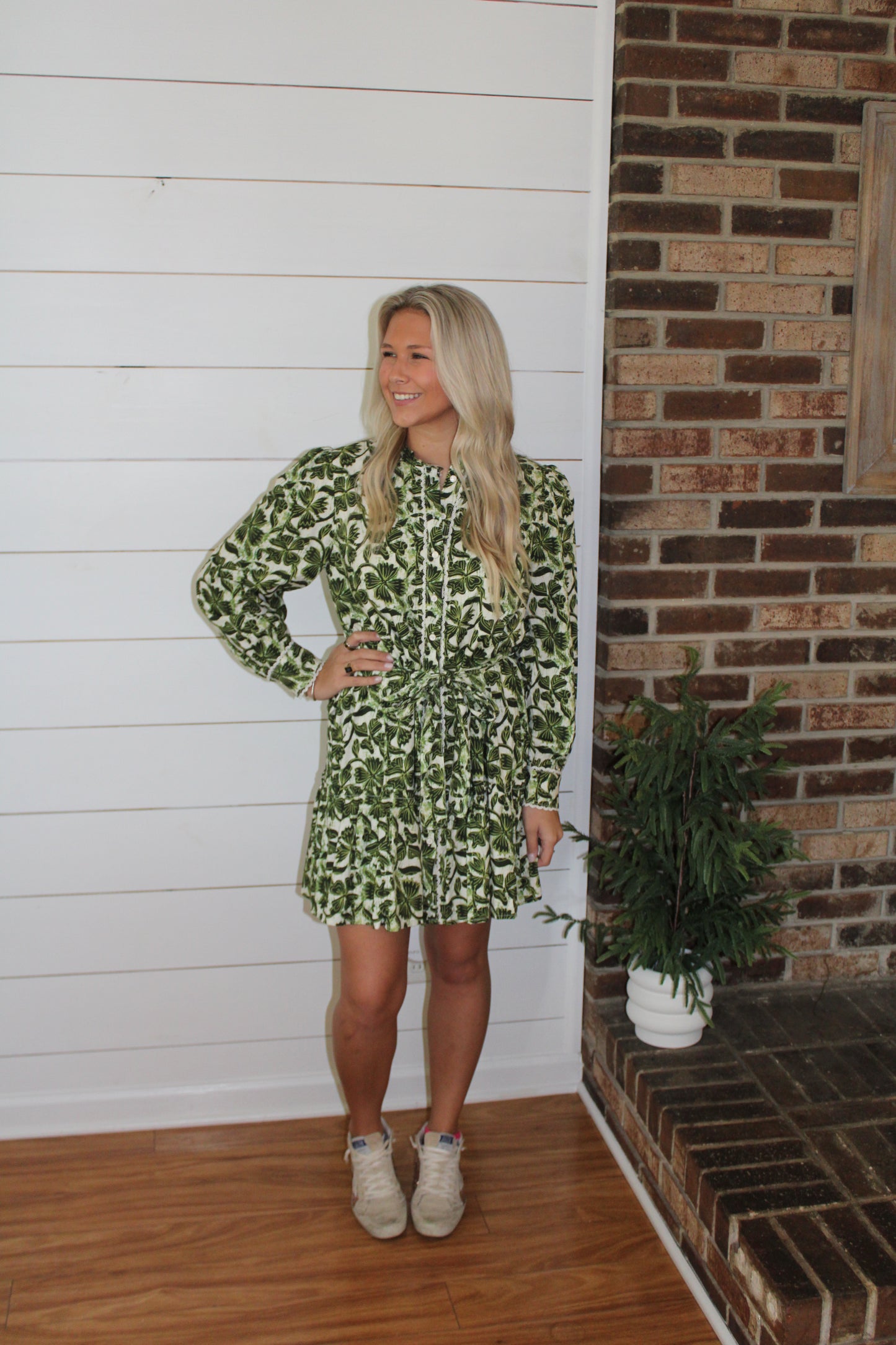 The Holiday Vine Dress