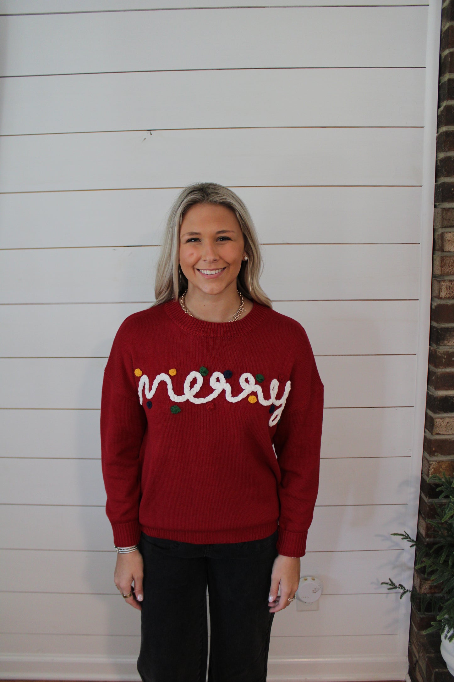 The Festive Merry Sweater