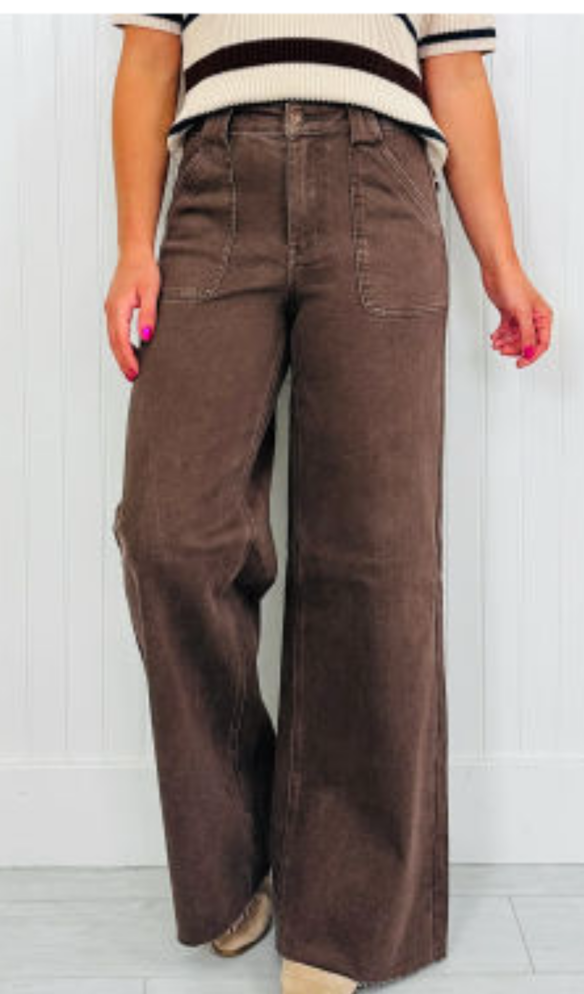 The Vintage Brown Utility Pants