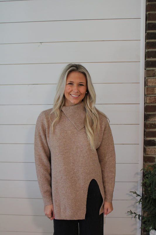 The Cozy Camel Sweater
