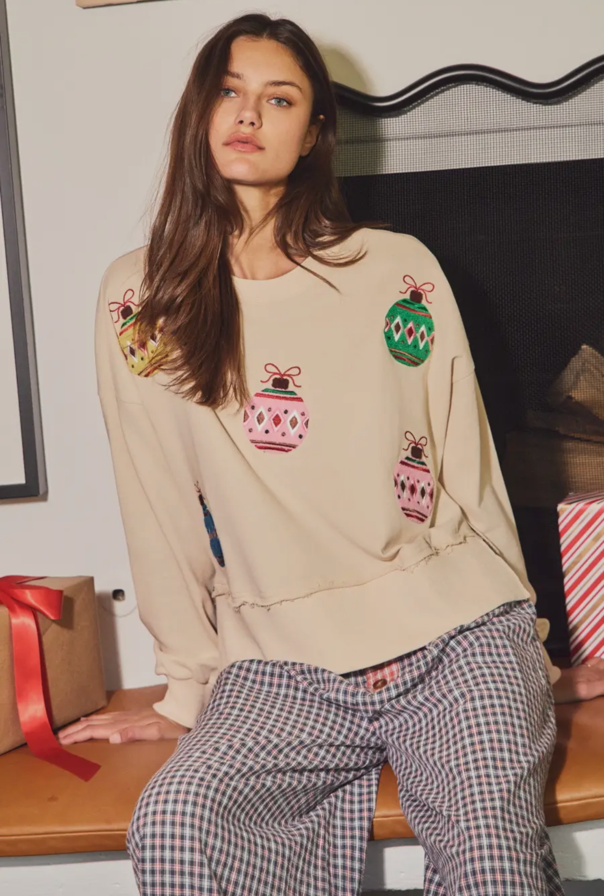 The Merry Ornament Top