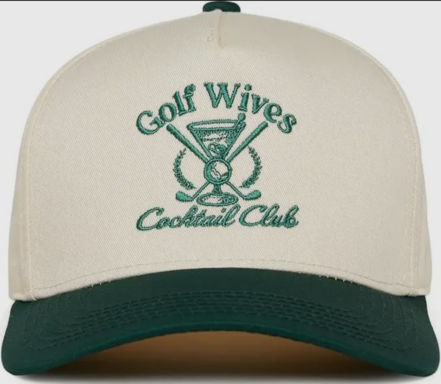 Golf Wives Cocktails Club Cap