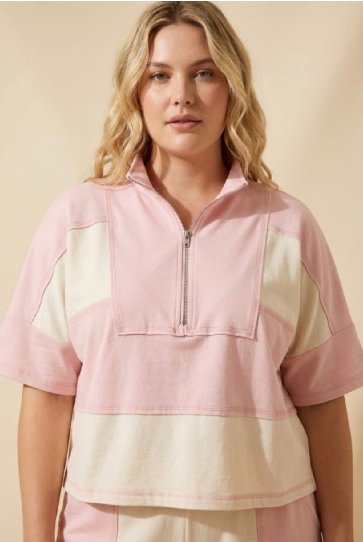Pretty in Pink Lounge Set – Curvy