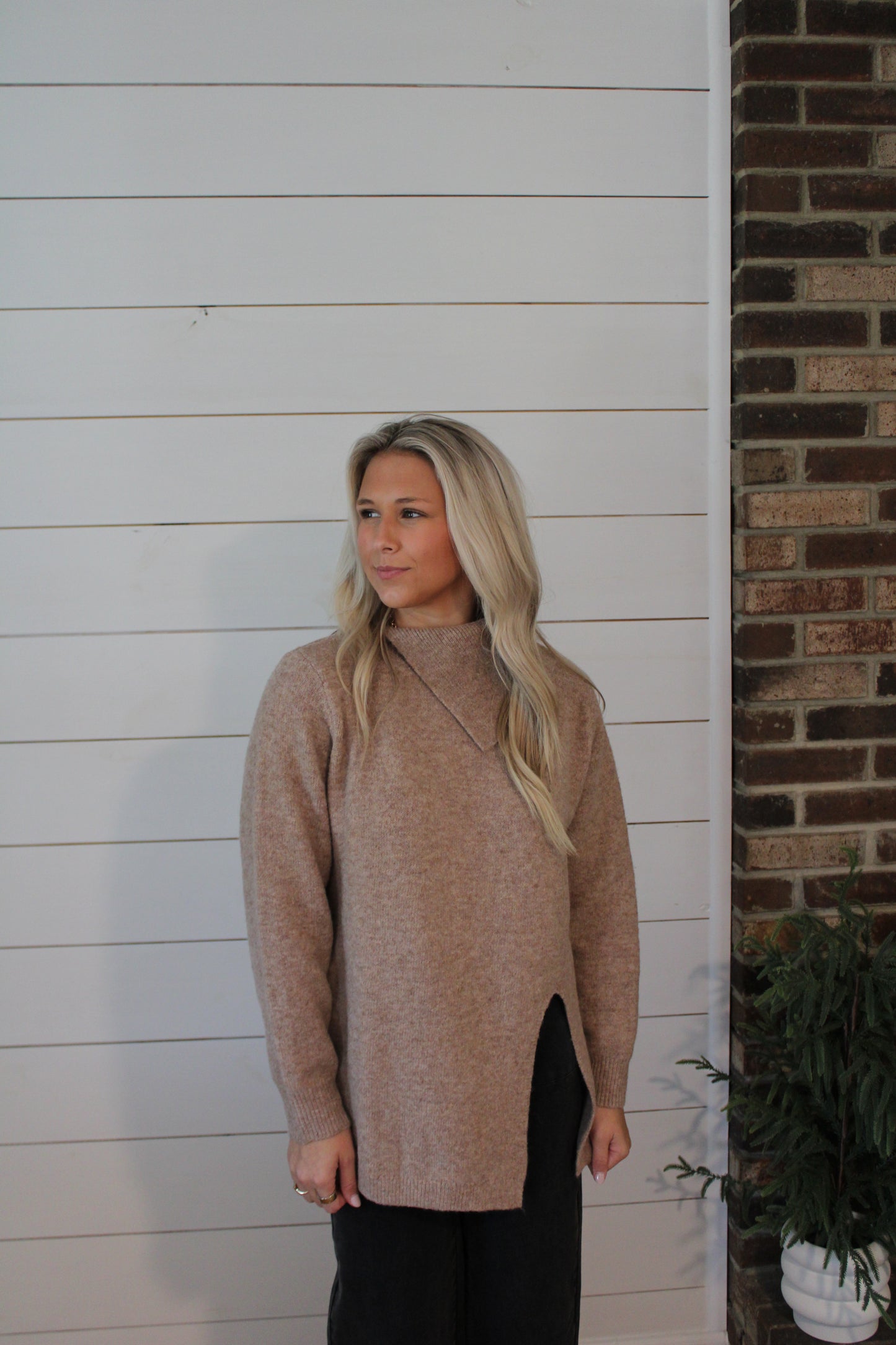 The Cozy Camel Sweater
