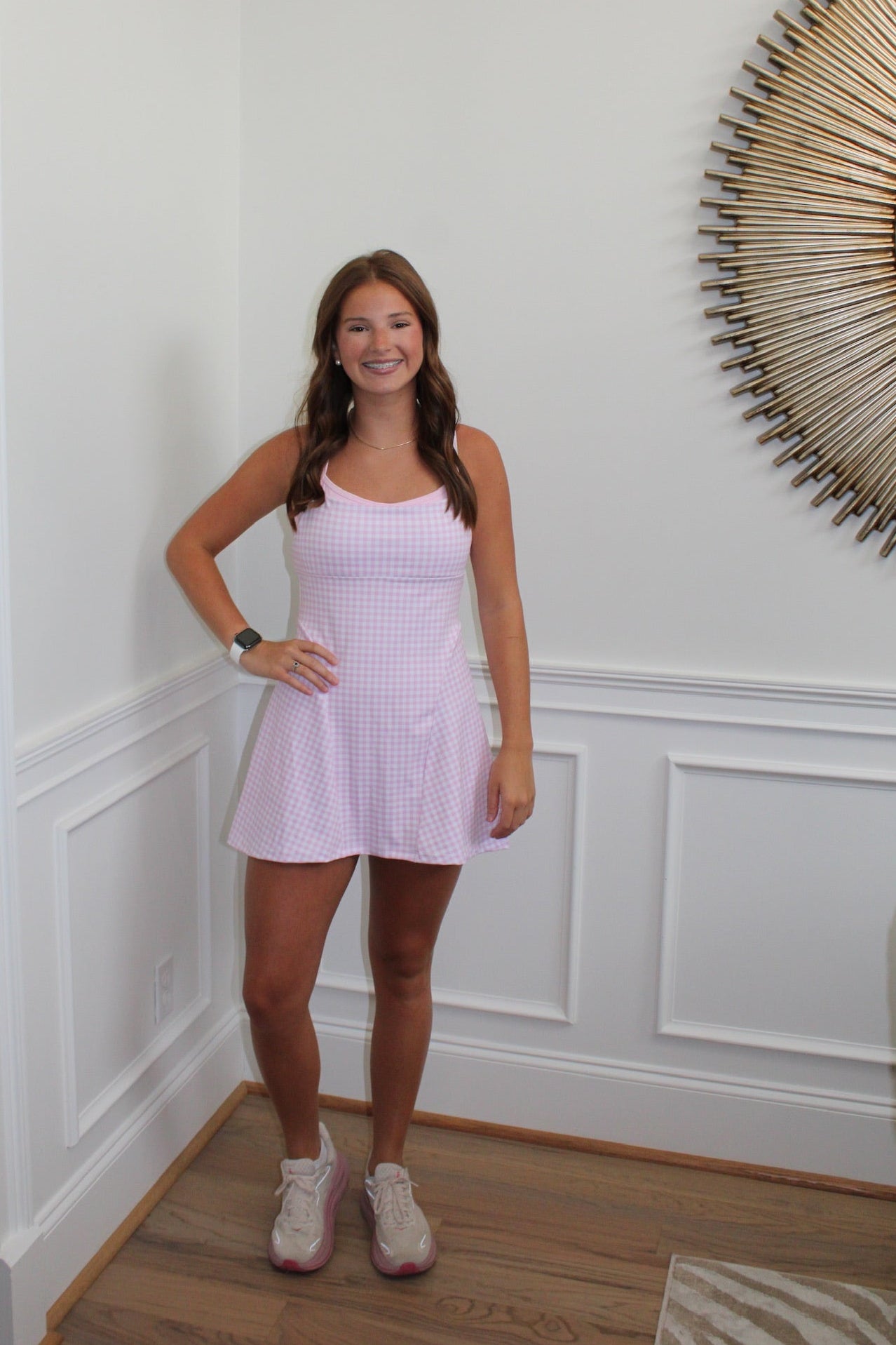 The Country Club Dress – Pink Gingham