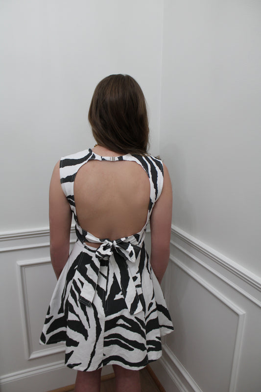 Midnight Mini Safari Dress