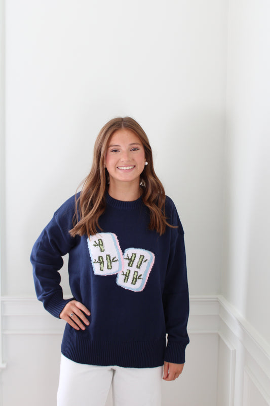 The Mahjong Social Sweater