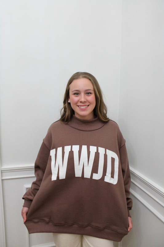 Amen / WWJD Reversible Crewneck