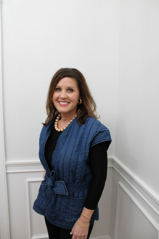 Southern Charm Quilted Vest