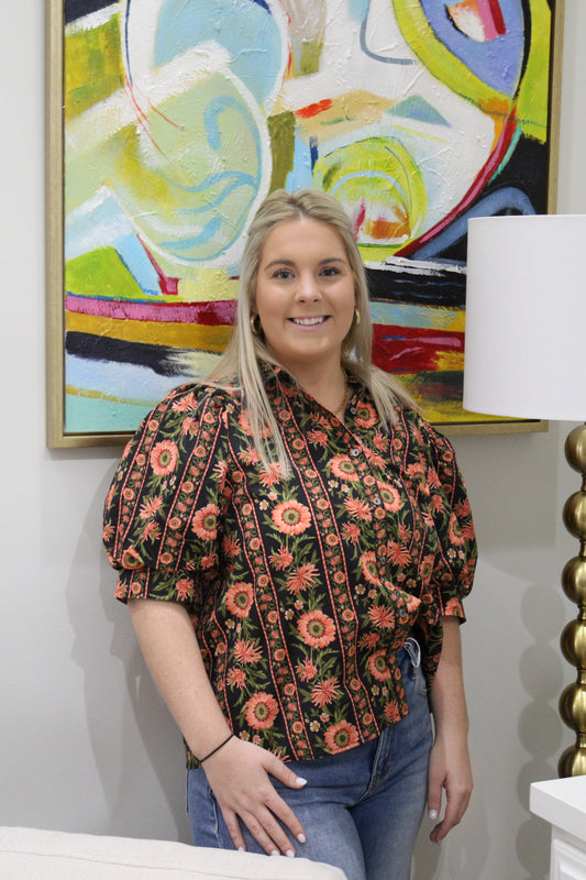 The Autumn Daisy Blouse