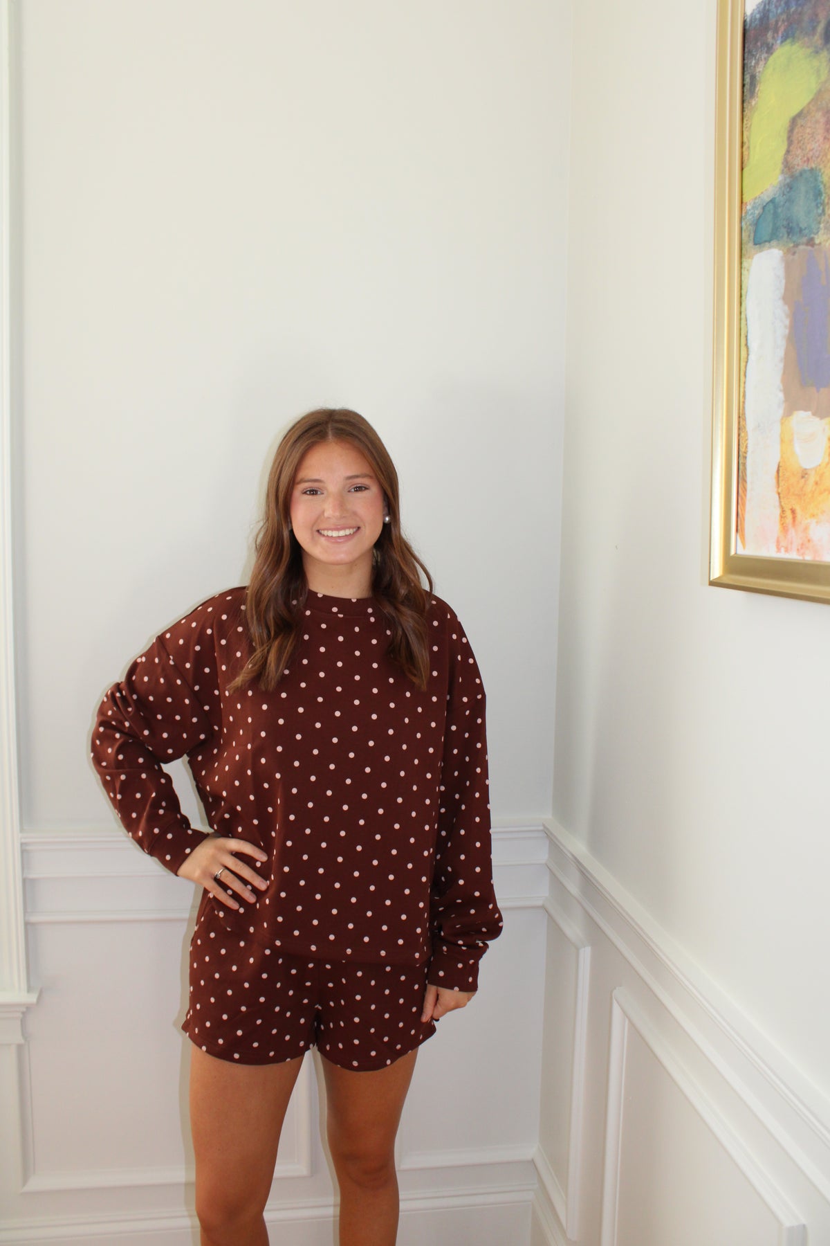 The Cocoa Dot Lounge Set