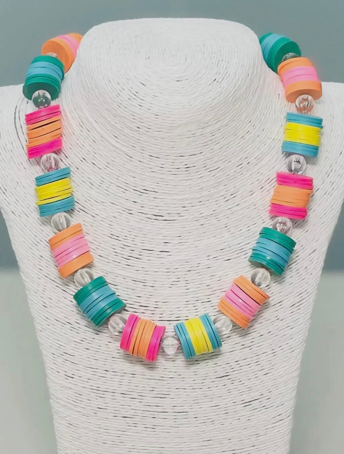 Spring Acrylic Necklace