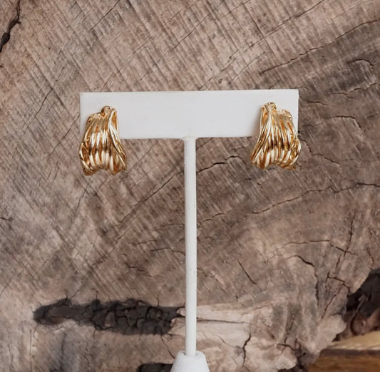 The Contemporary Golden Hoops