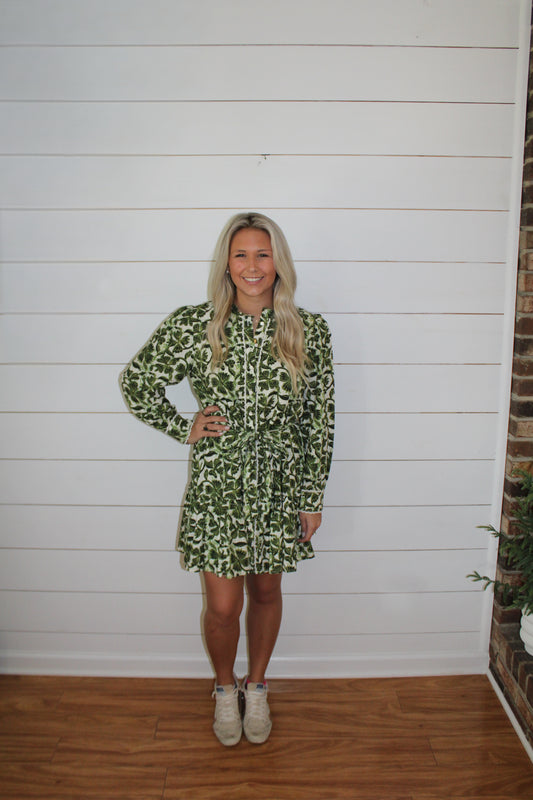The Holiday Vine Dress