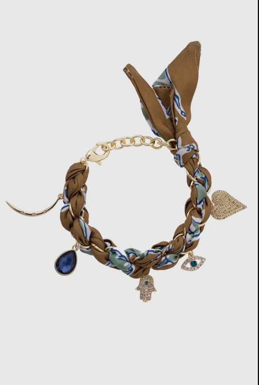 Heart Scarf Bracelet