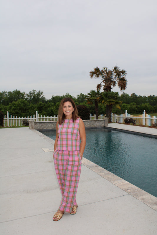 The Palm Springs Plaid Set