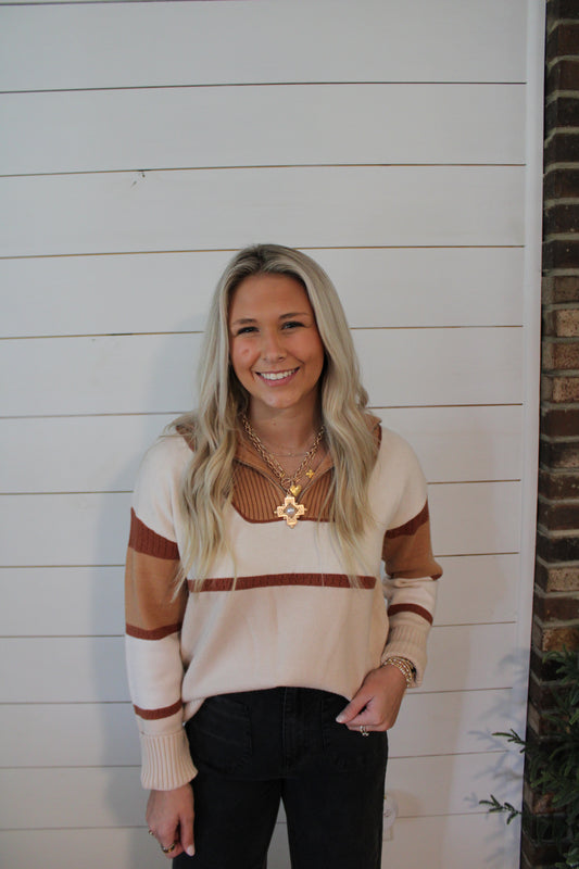 The Cream Ridge Half-Zip