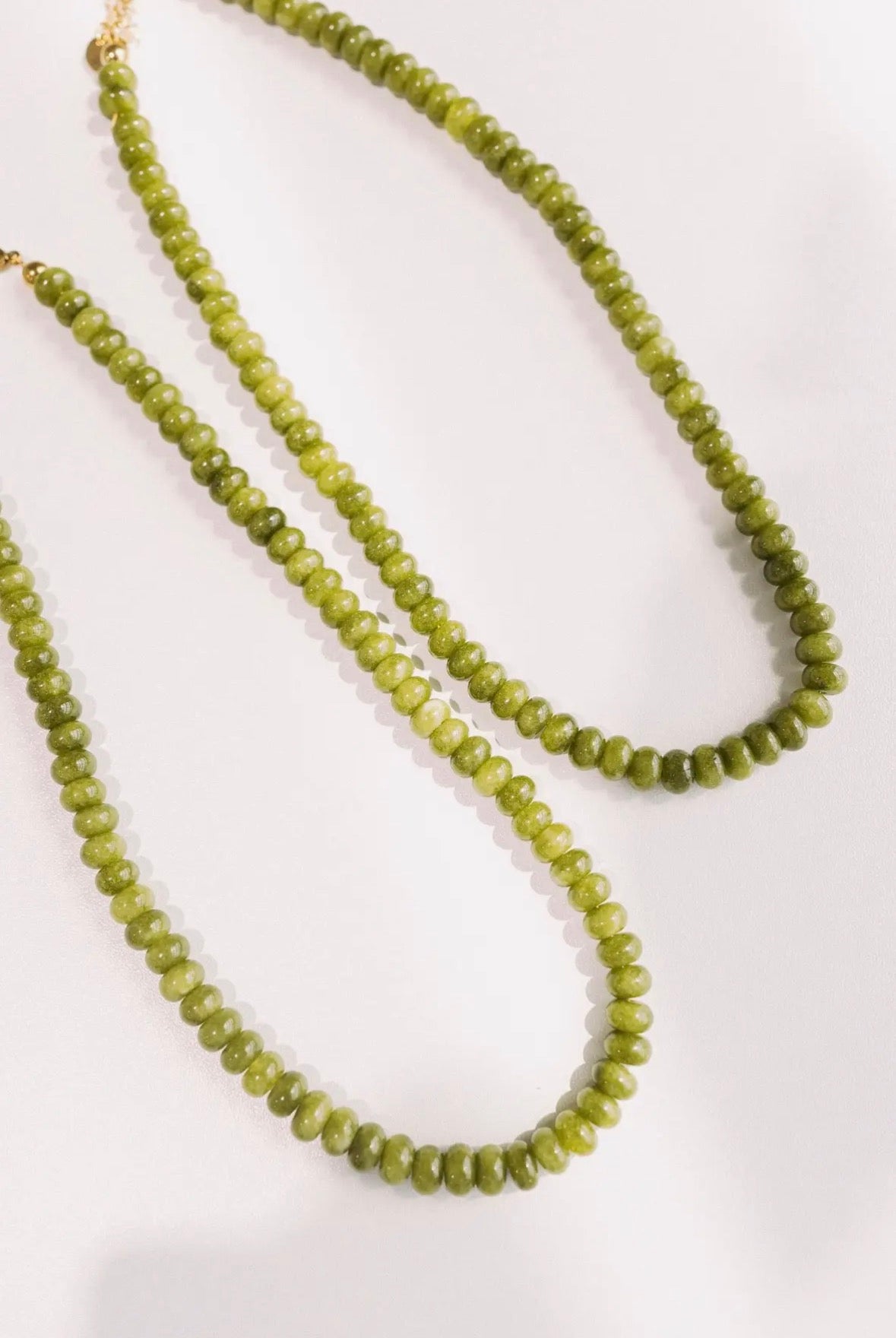 The Olive Grove Beaded Necklace