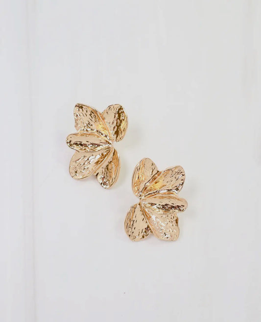 Textures Petal Earring