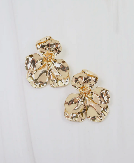Flower Post Earring